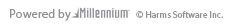 Powered by Millennium © Harms Software, Inc.